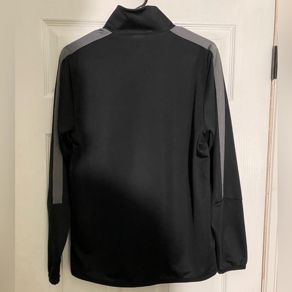 Nike Black and Grey Athletic Zip Up Size Small - Picture 5 of 5